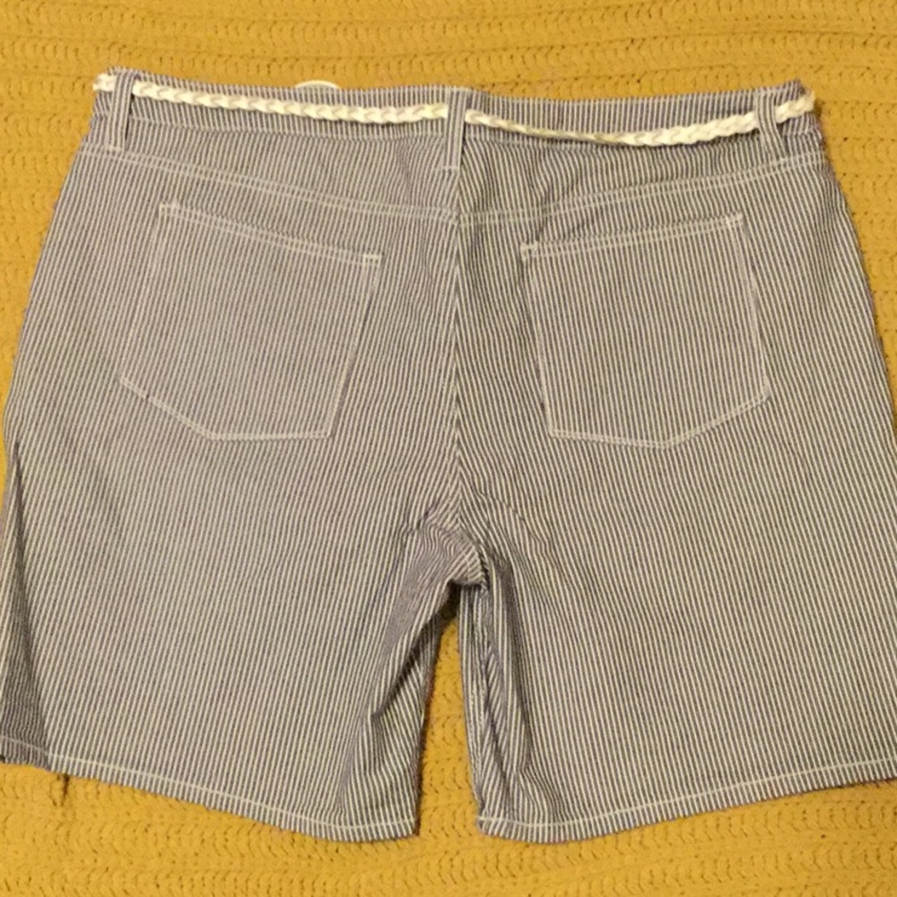 Pinstripe Shorts